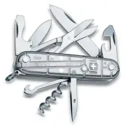 Victorinox Climber Pocket Knife - Silver Tech - Swiss Army Knife - SAK - EDC