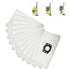 12x Fleece Filter Bags for KARCHER MV4 MV5 MV6 WD 4 WD 5 WD 6 P Vacuum Cleaner
