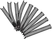 Realistic High-Speed Train Tracks Set of Train Track Replacement Parts Safe Fun Playset for Toddlers Enhance Boys and Girls Imagination