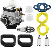 753-06258A Carburetor for MTD 753-06258 Ryobi RY252CS RY253SS RY251PH RY254BC 2 Cycle 25cc Gas Craftsman Cultivator String Trimmer 307160001 316299372 316773800