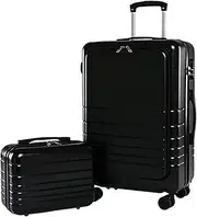 [IRYZE] Lightweight Suitcase Carry On Luggage 14/20in Suitcase 2 Piece Set Spinner Trolley,Durable Travel Luggage Suitcase Carry on Luggage, A, 20+14in