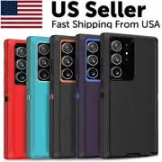 For Samsung Galaxy S24 S23 S22 Plus Ultra S20 FE Case Cover + Screen Protector