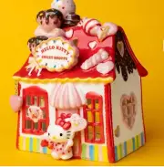 Blue Sky Clayworks HELLO KITTY SWEET SHOP Candle House Auth Retailer NEW