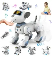 VATOS Remote Control Robot Dog Toy for Kids - Interactive Touch & Follow new OB