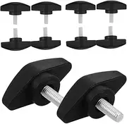 10 Pcs Knob Screw Thumb Fastener for Microphone Stand Clamp Durable Multi Functional Screws for Stable Recording Height and Angle