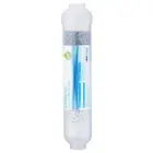 10-inch Inline Alkaline Replacement Water Filter Cartridge pH+ for Reverse Os...