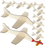 SUPVOX Wooden Plane Model Toy Pcs Assemble for Boys and Girls Decorative Craft