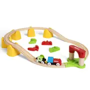 25pc Brio My First Railway Battery Train Set Kids/Toddler Educational Toy 18m+