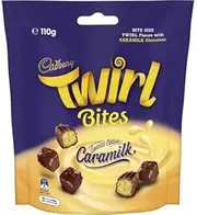 Cadbury Caramilk Twirl Chocolate Bites 110g