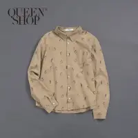 在飛比找蝦皮商城優惠-QUEENSHOP【01023024】 男裝 親子系列滿版企