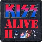 Kiss Alive II Iron Sew Patch Official Rock Band Merch