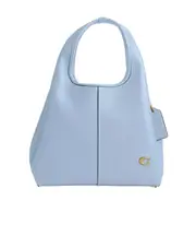 Lana 23 shoulder bag One size Refined Pebble Leather/Brass/Bluebell