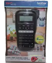 Brother Handheld Label Maker PT-H110 Black Portable Tape Font Frame Symbol NEW
