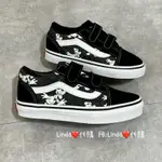 LINDA❤️代購 VANS CLASSICS DISNEY 唐老鴨 魔鬼氈 小童 中童 童鞋 黑色 帆布鞋 滑板鞋