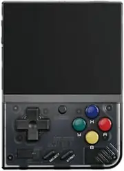 Miyoo Mini Plus Portable Handheld Video Game Console Mini+ Black 64GB Preinstalled with 10000+ Games Linux System Calssic Emulators 3.5-inch IPS Screen Game Player Rechargeable 3000mAh Battery