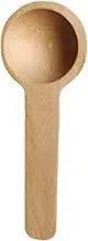 Wooden Spoons, Wooden Scoops for Glasses, Milk Powder Spoon for Honey - Candy Spoon, Reusable Teaspoon, Serving Utensils, Wooden Coffee Spoon for Jars