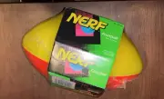 Kenner Nerf Football, Rare Nerf Toy, Collectible Nerf, Yellow Packaged