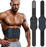 FDA Cleared - EMS Muscle Stimulator - Abs Muscle Stimulation, Fitness Ab Workout Equipment