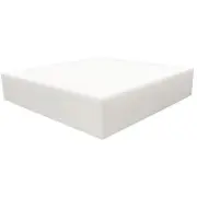 High Density 4 inch Thick, 24 inch Wide, 24 inch Long Upholstery Foam, Cushion