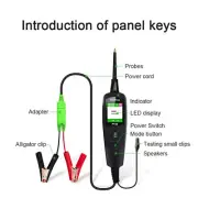 Automotive Circuit Tester Power Circuit Probe Kit Car Voltage/Resistant Tester