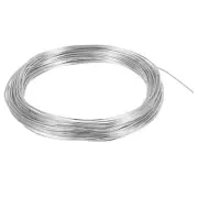 1Roll 1mm Bonsai Training Wire Anodized Aluminum Floral Stems Wires Silver