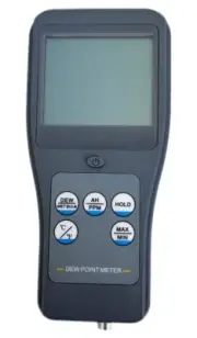 Digital Dew Point Meter Temperature and Humidity Measurement PPM Range 0~50000