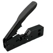 RJ45 Crimper Network Tools Ethernet Cable Stripper Through Connector Cat7/6/5 A