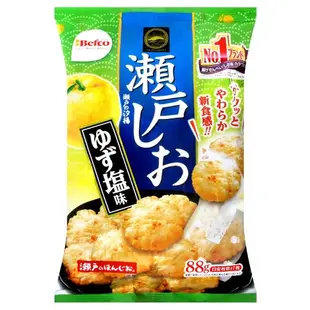 日本 Befco(栗山米果) 瀨戶しお 瀨戶汐揚綜合仙貝(海苔鹽 蝦子 柚子鹽) 米果 日本餅乾 零食