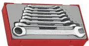 Teng TT6508RS - Ratcheting Spanner Set Metric