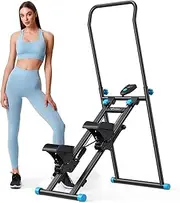 MERACH Stair Stepper for Home Gym Exercise, New Version Vertical Climber Machine for Full-Body Workout, Compact Folding Cardio Exercise Climber with Extended Step Range