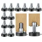 Table Chair Leg Levelers Feet Table Feet Screw Height Extender with T-Nuts