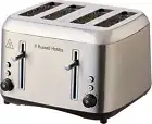 Russell Hobbs Addison 4 Slice Toaster, RHT514BRU, Dual Browning Controls, Def...