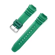 18mm PU Strap Replacement Watch Band for Casio AE-1200WH1000W,1300WH W-216HF-108WH,SGW500 GREEN COLOUR