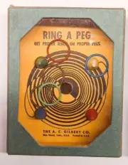 AC Gilbert Dexterity Puzzle Ring a Peg