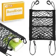BondEron 3 Tier Pet Separation Net & Storage Bag, Separation Net Car Dog for Car Boot & Back Seat Organiser