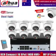 Dahua IPC-HDW2849TM-S-IL 4K 8MP Dual Light WizSense Full Color IP Camera lot AU