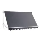Window Fixed Pivot Arm Awning Outdoor Blinds Retractable Canopy3.1X2.1M