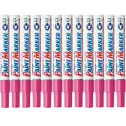 Artline 400XF Box 12 Paint Marker Pen Bullet 2.3mm Tip (Pink)