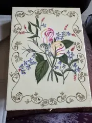 Joan Rivers The Victorian Language Of Flowers Necklace And Jewelry Box A-320