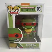 Funko POP TMNT Teenage Mutant Ninja Turtle 8-Bit Raphael #09 | FUN22984 Dent Box