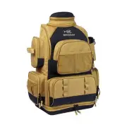 BASSDASH Fishing Tackle Backpack Water Resistant Tactical Bag Soft Tackle Box...
