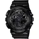 CASIO 卡西歐 G-SHOCK 迷彩叢林雙顯錶-灰 GA-100CF-1ADR