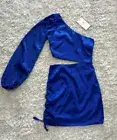 NWT Runway the Label Blue Monrow Dress XS