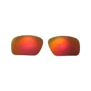 Walleva Fire Red Polarized Replacement Lenses For Oakley Triggerman Sunglasses