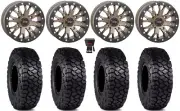 System 3 SB-4 15" Wheels Bronze (6+1) 35" Intersect Tires Commander Maverick
