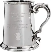 I LUV LTD 1 Pint Tankard for Arsenal FA Cup Total Wins Collectors Pewter Beer Mug