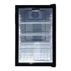 130L Mini Bar Fridge Glass Door Beverage Cooler Refrigerator Kolner