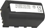 1pcs Battery GEB222，Compatible for Leika TS11 TS12 TS15 Flexline Series Total Station GS10 GNSS Receiver Piper 100/200 Laser Level Li-lon Battery