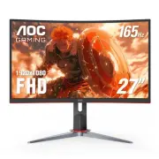 AOC - G2 Series C27G2 27 LED Curved FHD AMD FreeSync Monitor DisplayPort HDMI VG