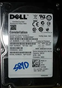 在飛比找Yahoo!奇摩拍賣優惠-Dell 2.5吋SATA硬碟0J770N 7200轉500